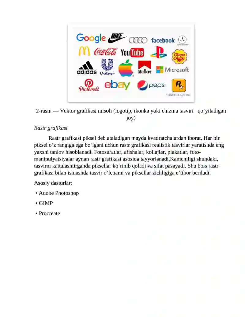 Kompyuter grafikasi va dizayn 3