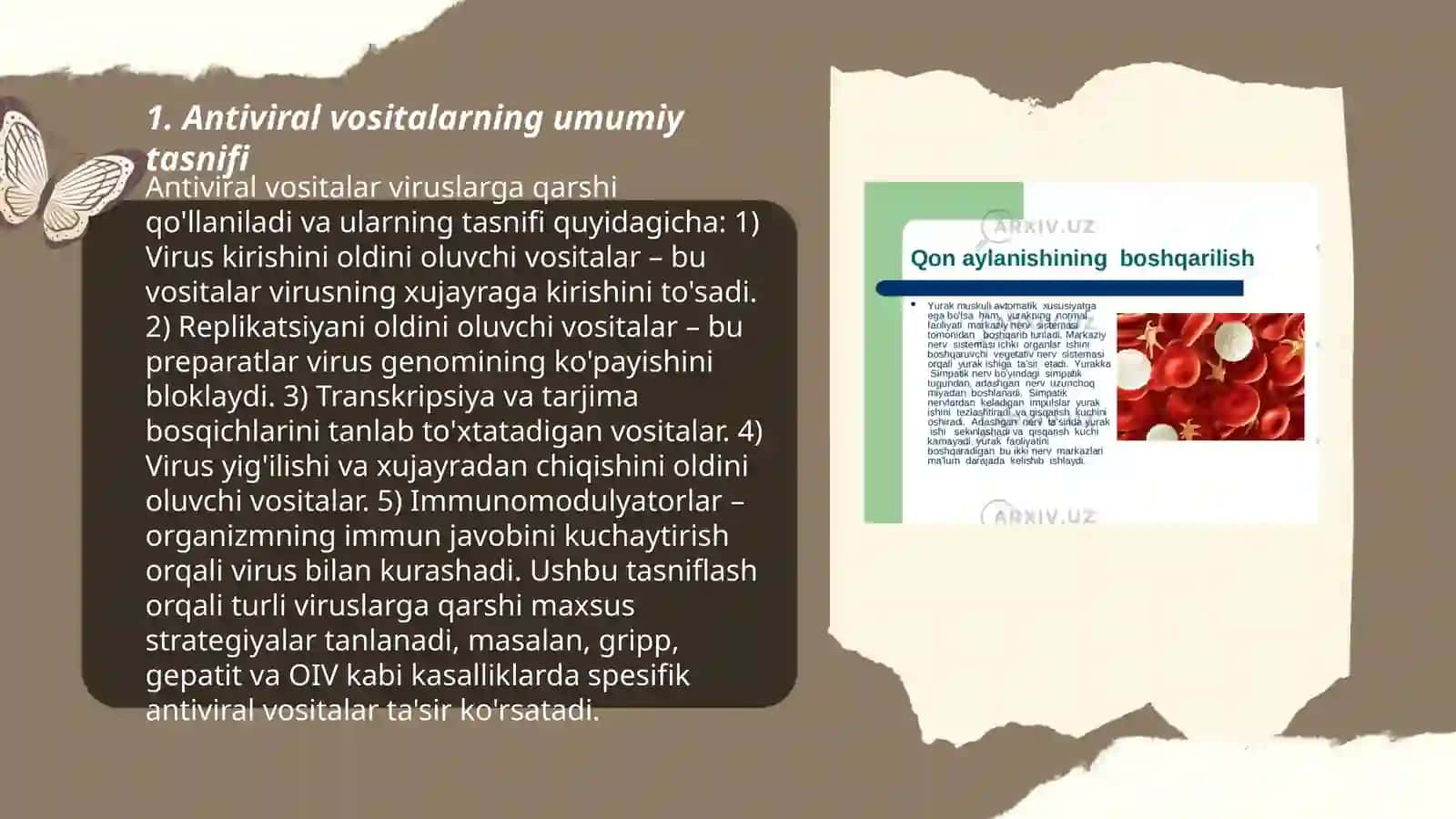 Viruslarga qarshi vositalar taqdimoti 3