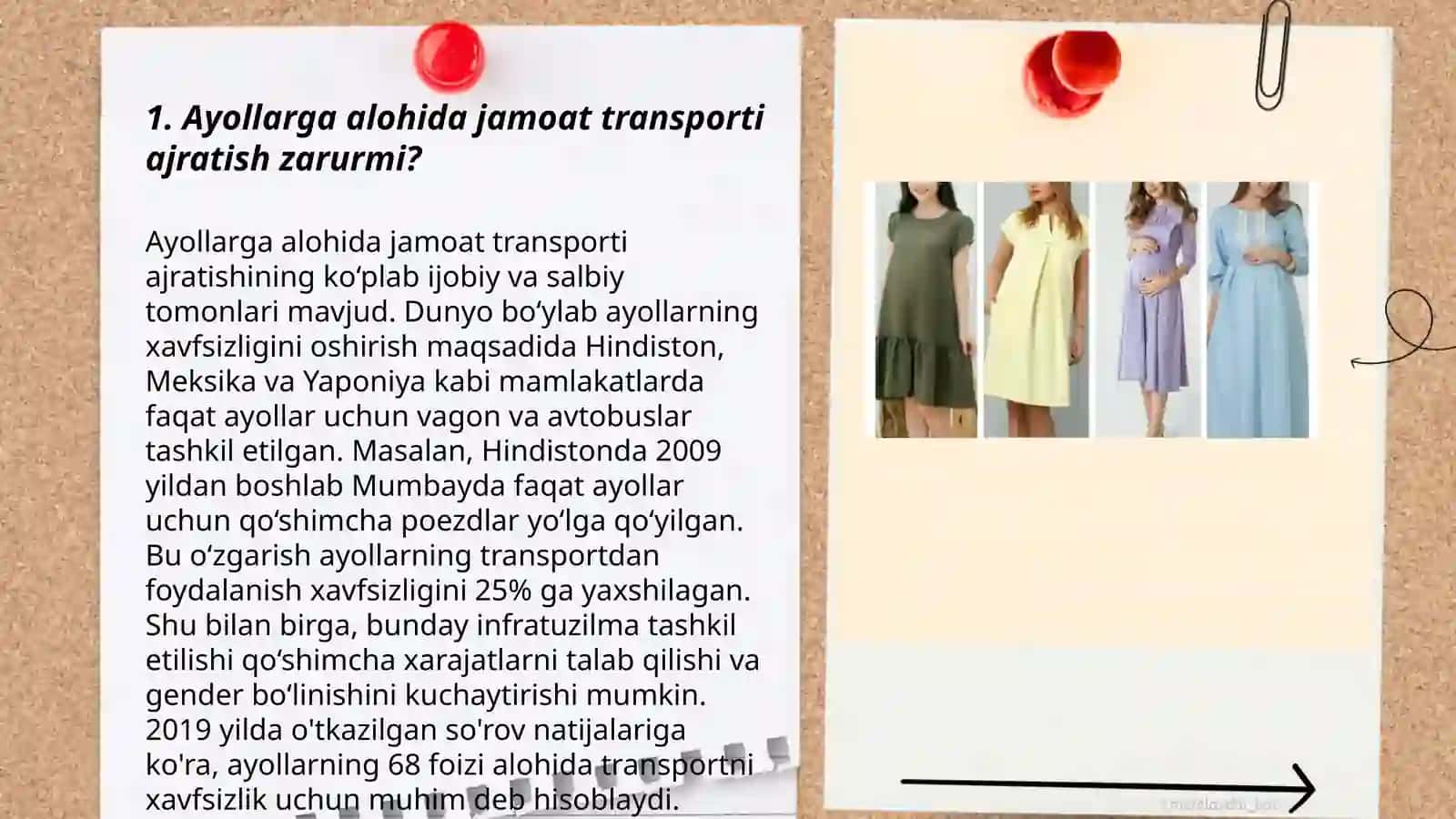 Ayollarning jamoat transportida harakatlanishi 3
