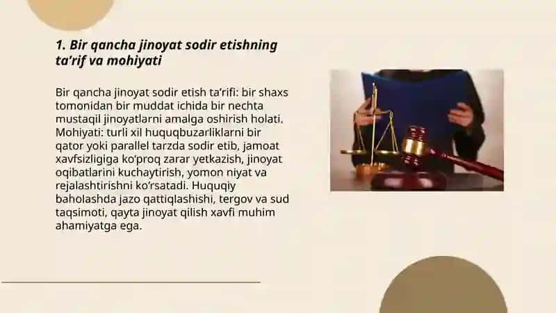 Bir qancha jinoyat sodir etish 3