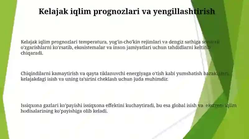 Atmosferaning Issiqlik Balansi va Issiqxona Effekti 3