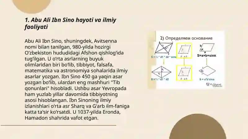 Abu Ali Ibn Sino buyuk qomusiy alloma 3