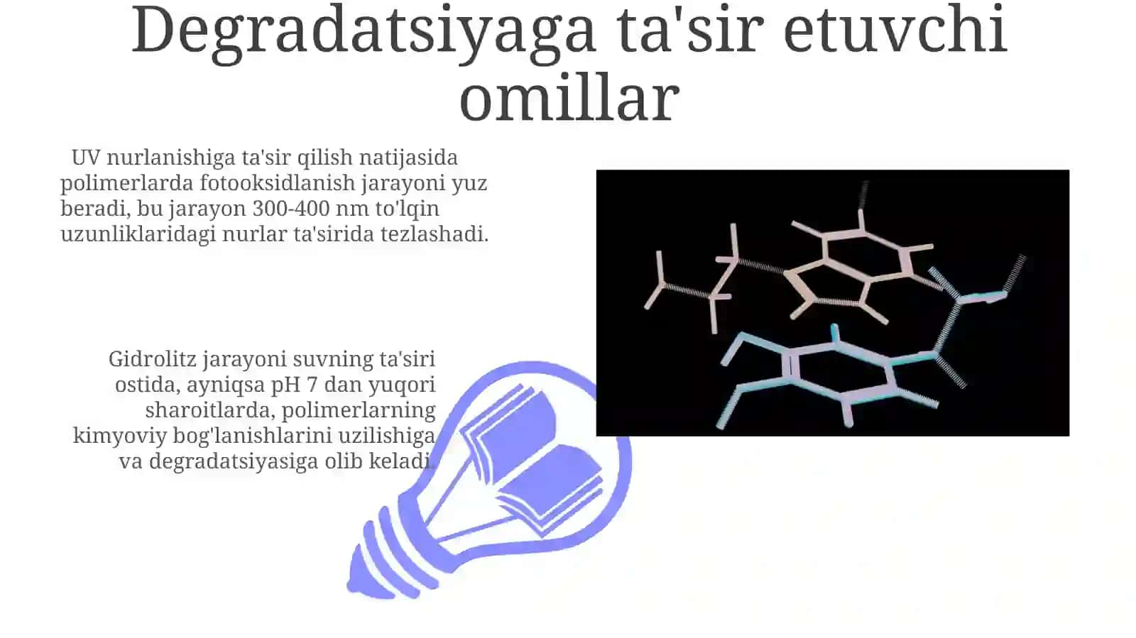 Polimerlarning desturaksiyasi 3