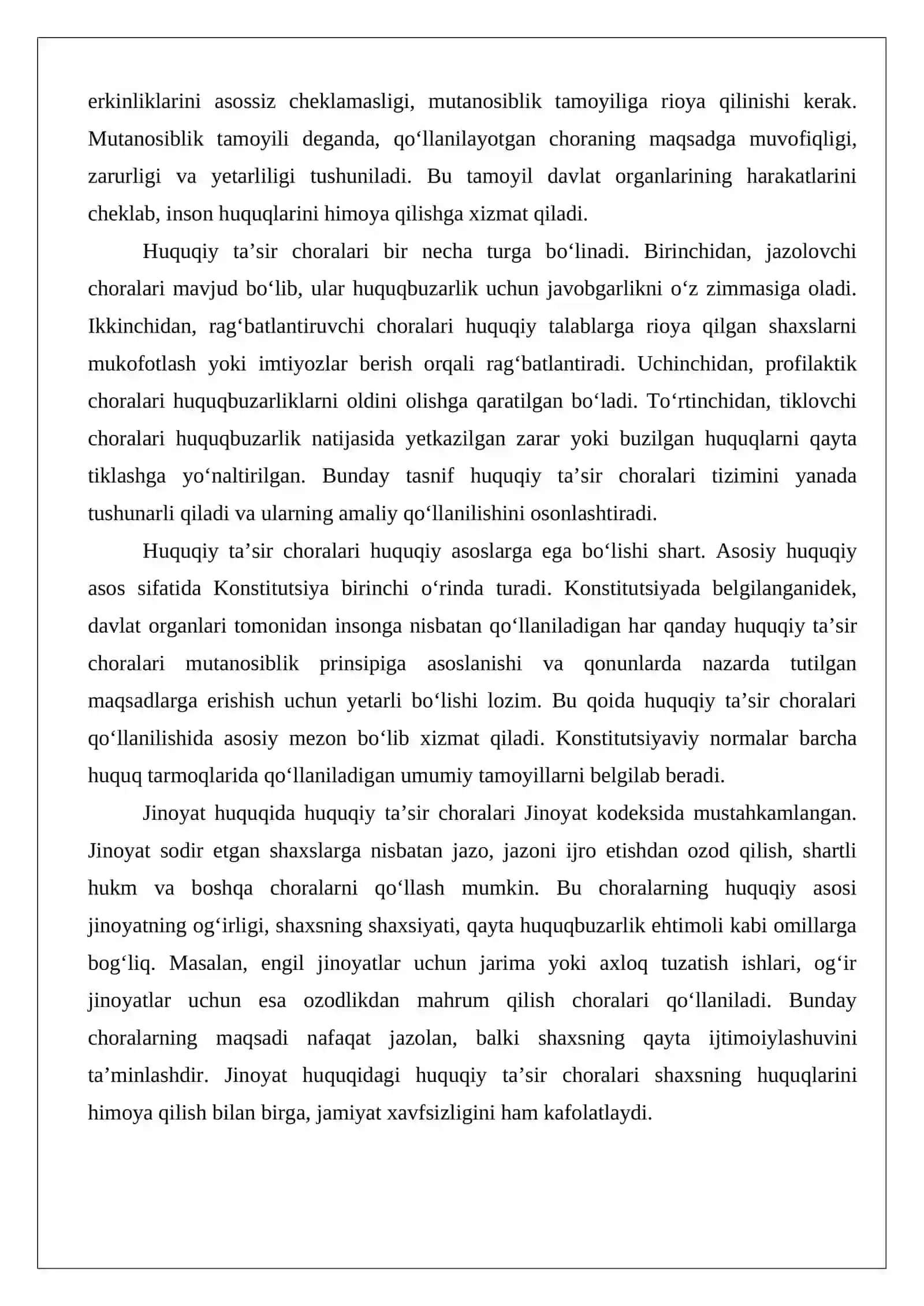 Huquqiy ta’sir choralari turlari 3