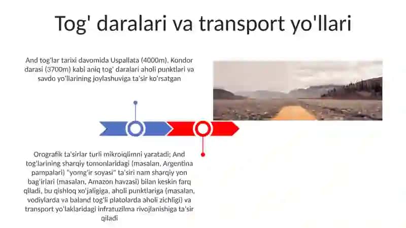 And tog'lari orografik xususiyatlari 3