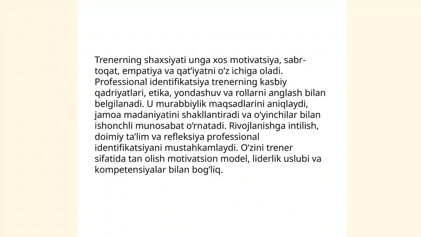 Sport treneri shaxsi va faoliyatining psixologik tavsifi 3
