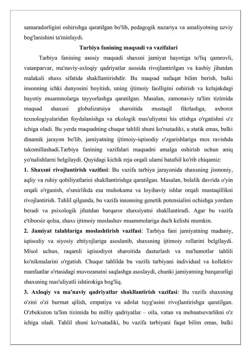 Tarbiya va huquq fanlari didaktik asoslari 3