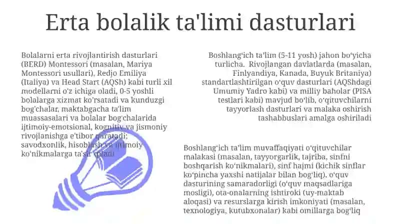 O'quv dasturlari va ramkalari 3
