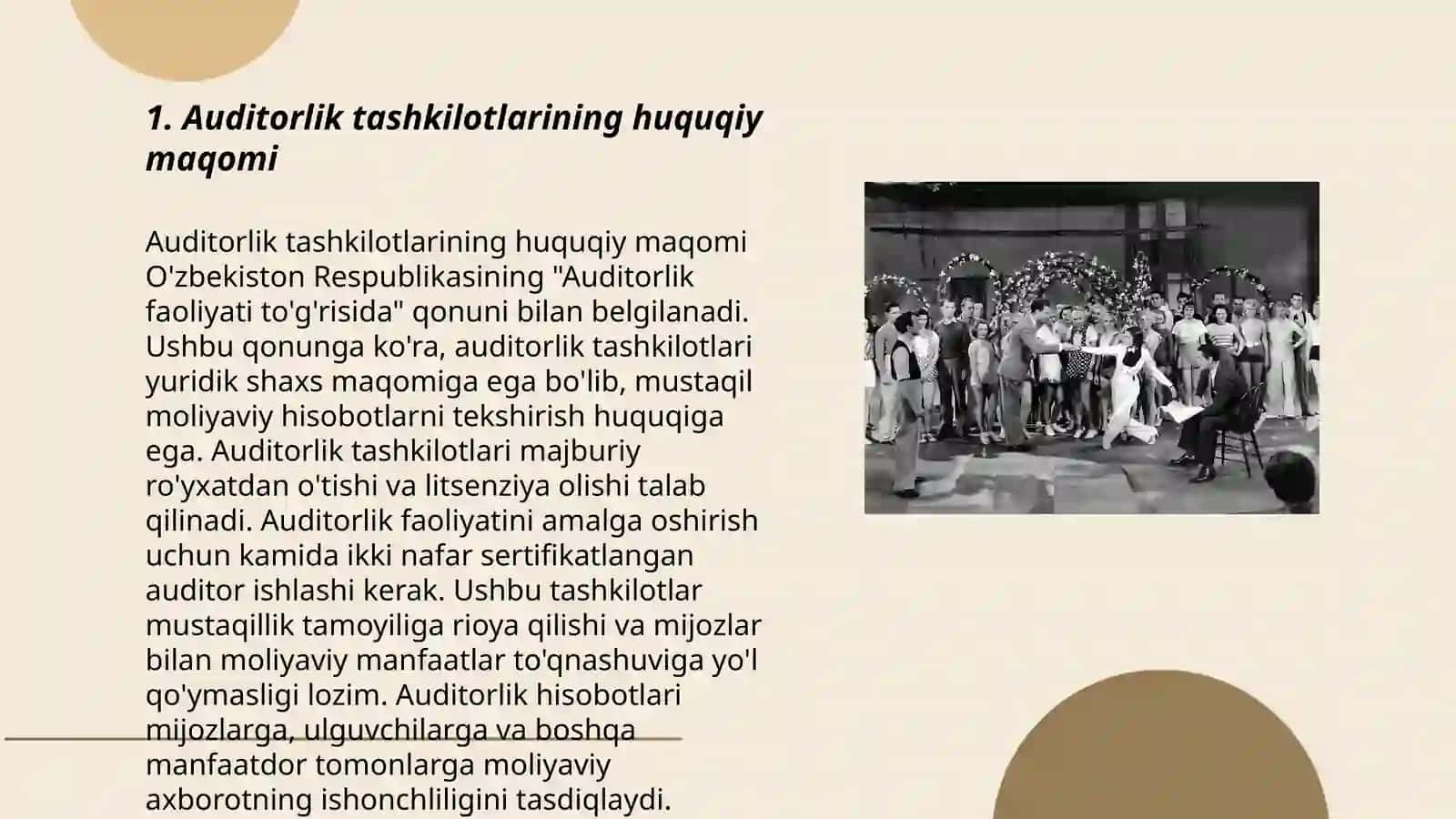 Auditorlik tashkiloti va auditorlarning mustaqilligi 3