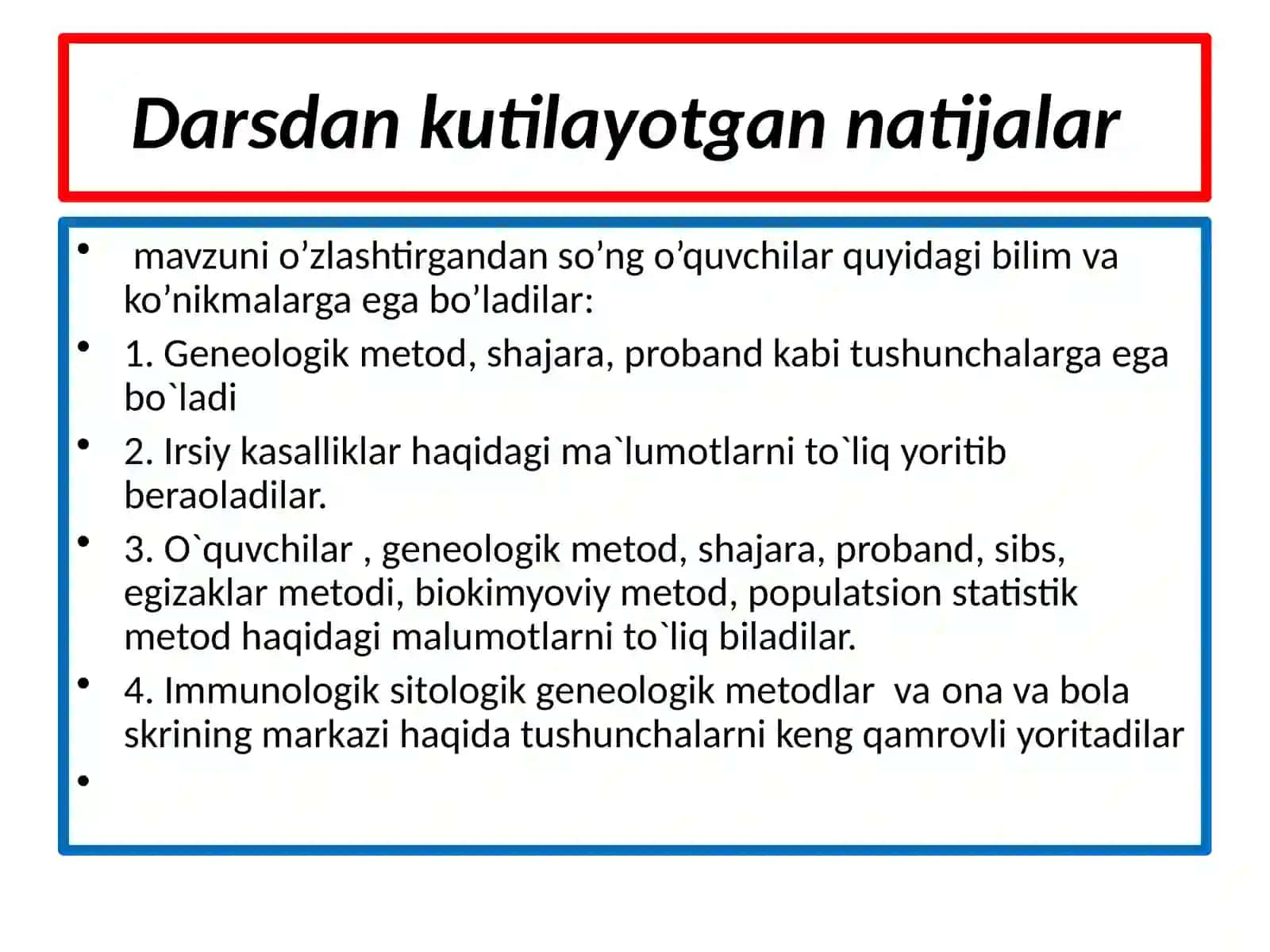 ODAMDA UCHRAYDIGAN IRSIY KASALLIKLAR. REPRODUKTIV SALOMATLIK 3