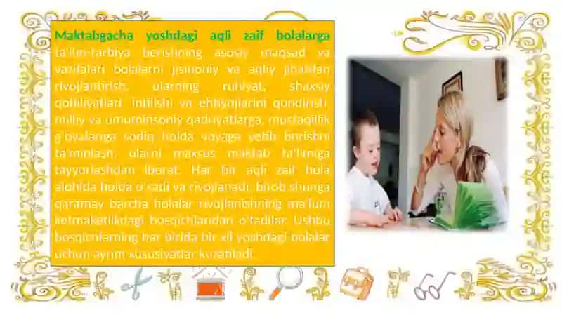 Maktabgacha yoshdagi aqli zaif bolalarning muloqot xususiyatlari 3