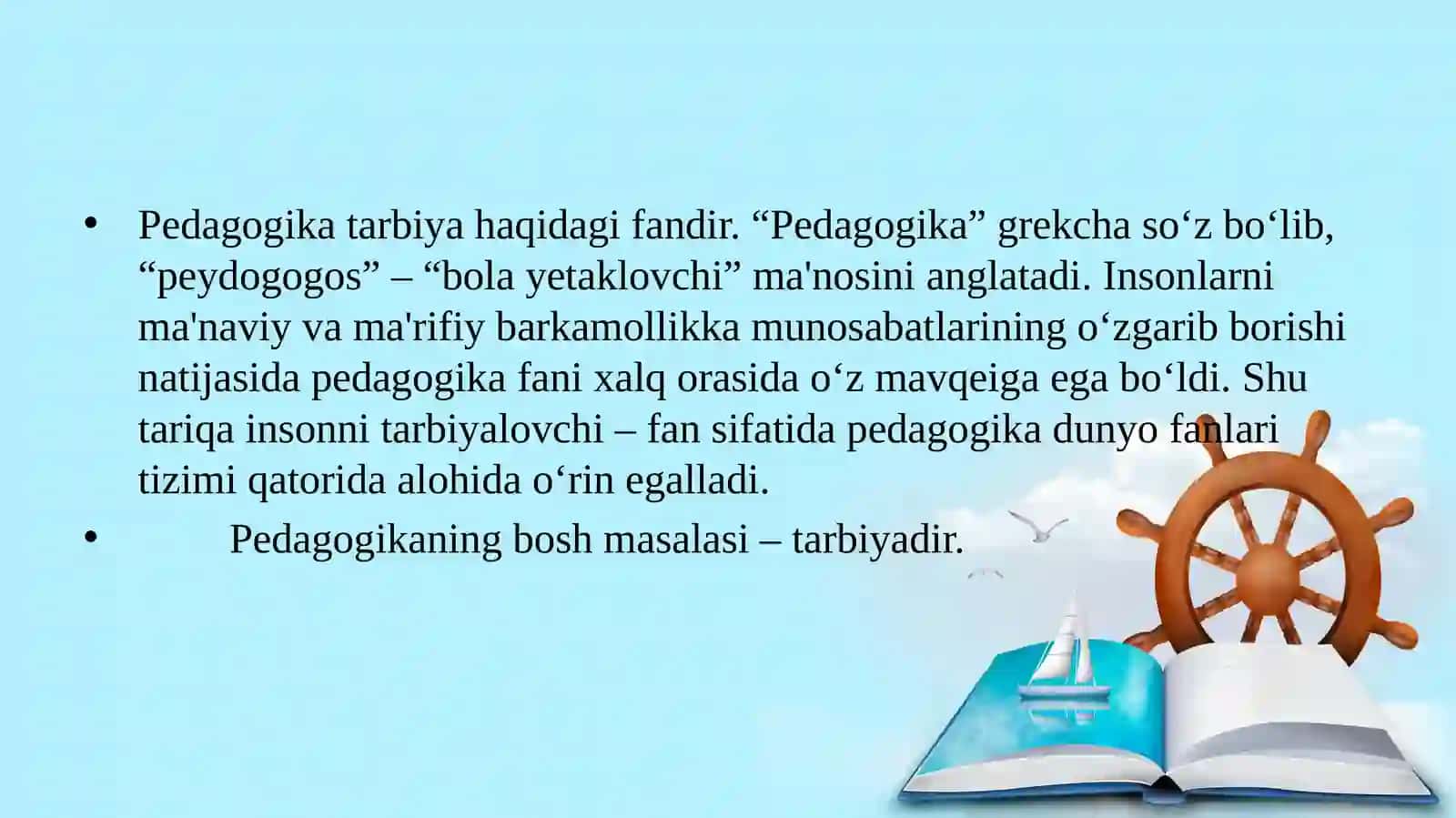 Tarbiya fanining maqsad va vazifalari 3