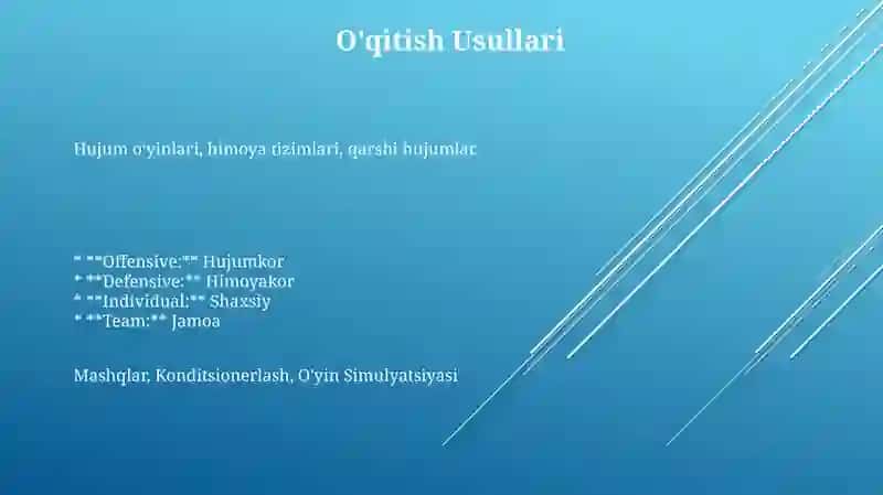 Gandbol o‘yini texnikasi va taktikasining tasnifi 3