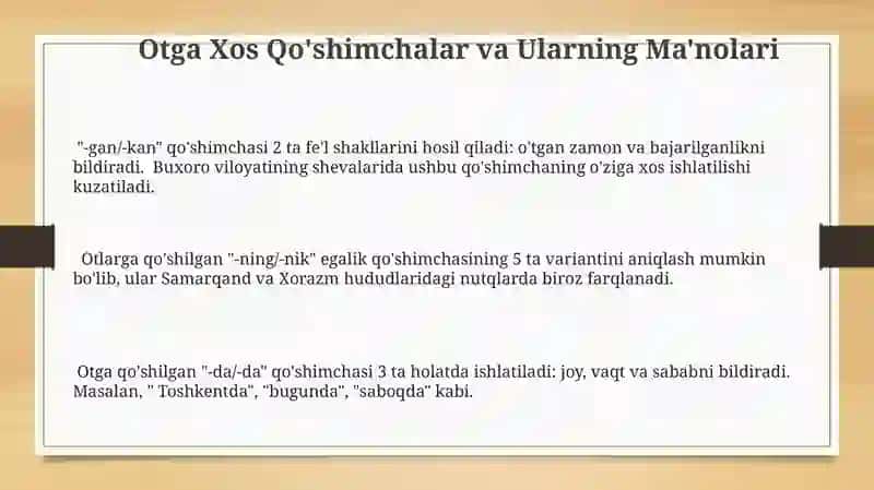 Otga xos grammatik kategoriyalar tahlili 3