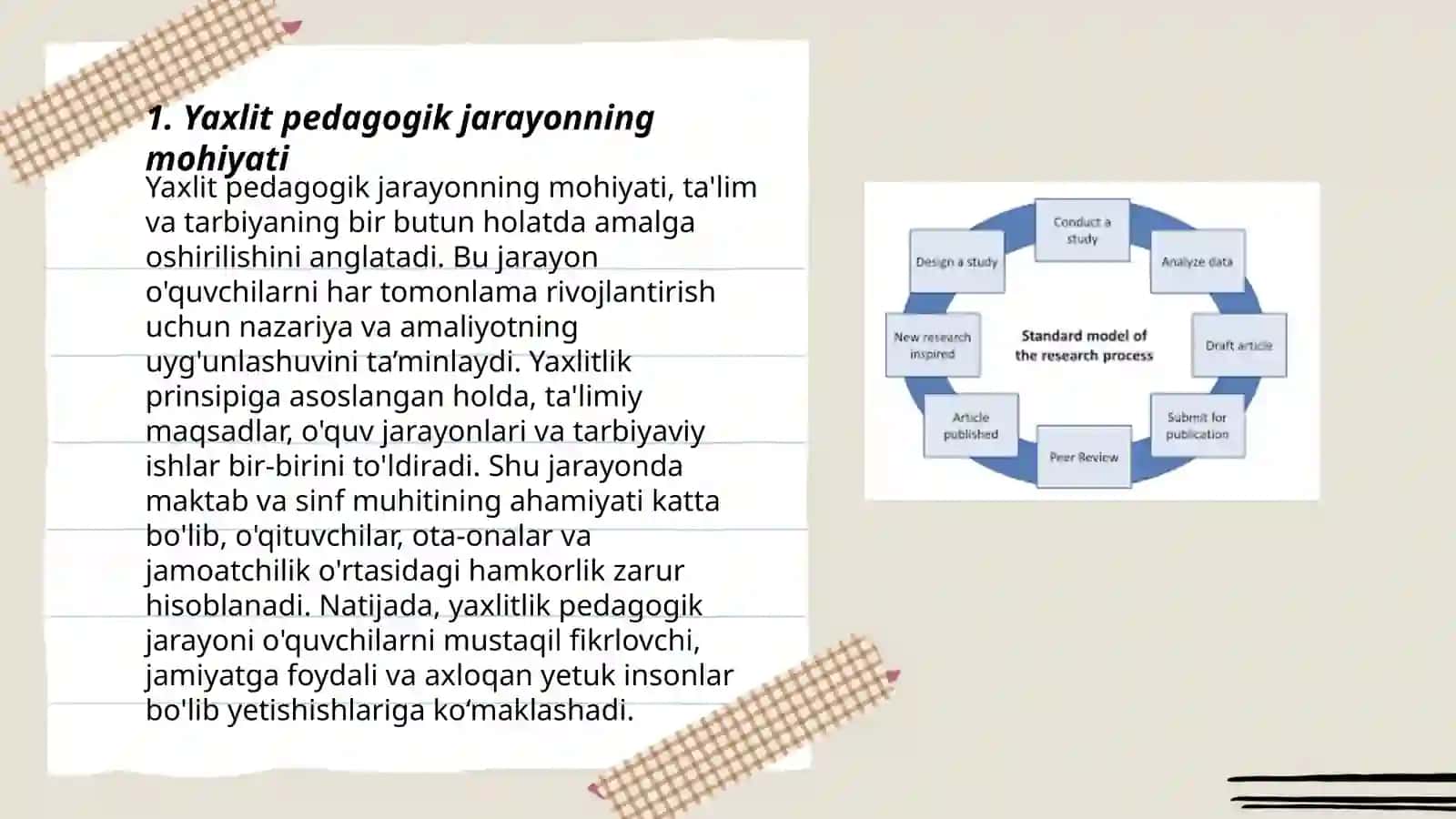 Yaxlit pedagogik jarayon 3