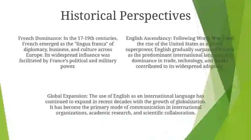 Use Of A Foreign Language As An International Language In Communication 3