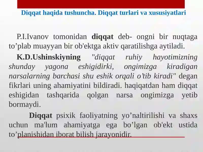 psixik jarayonlar,murakkab psixik jarayonlar 3