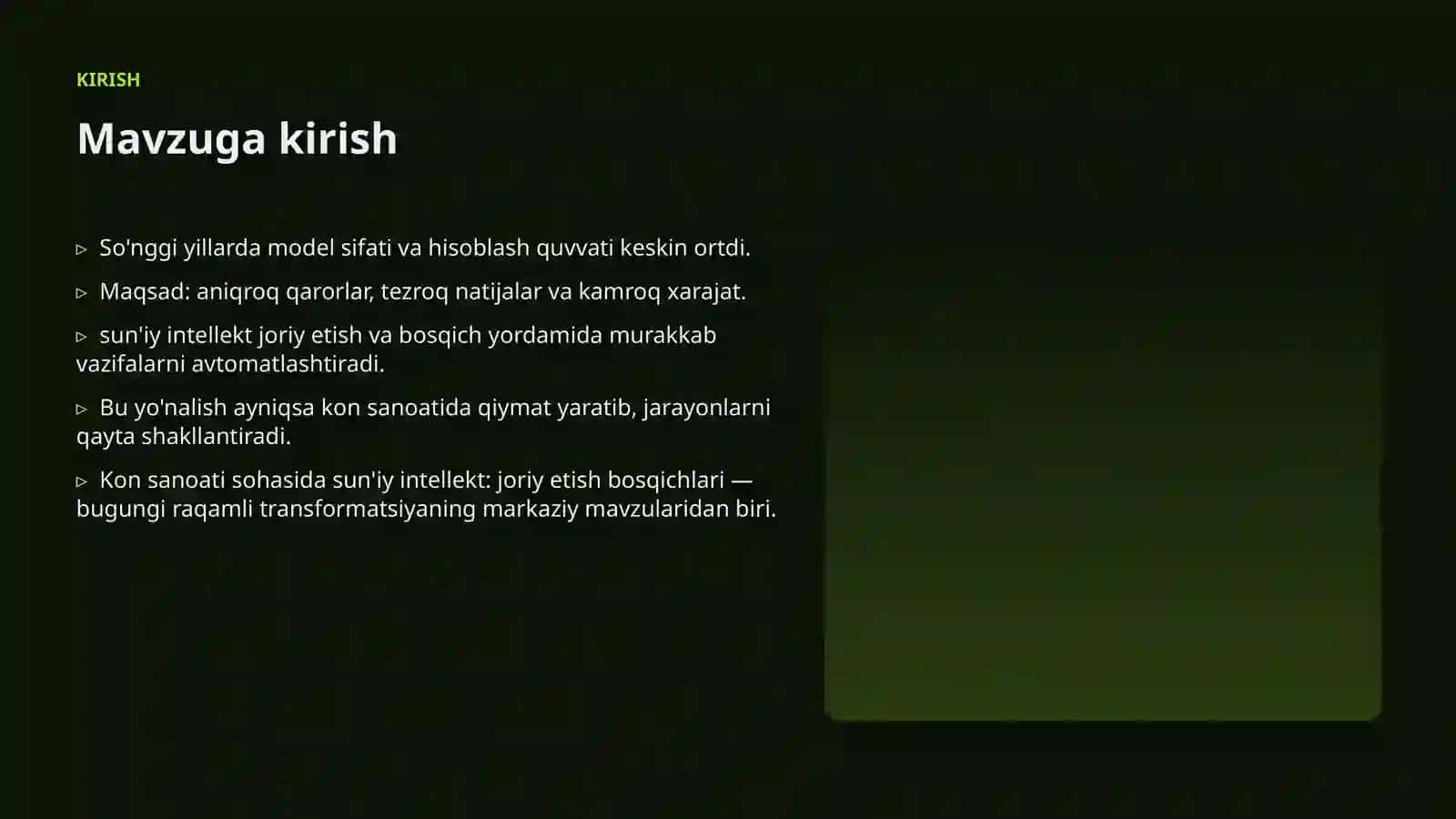 Sun'iy intellekt: joriy etish bosqichlari 3