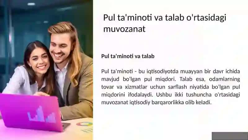 Pul bozoridagi Muvozanat 3