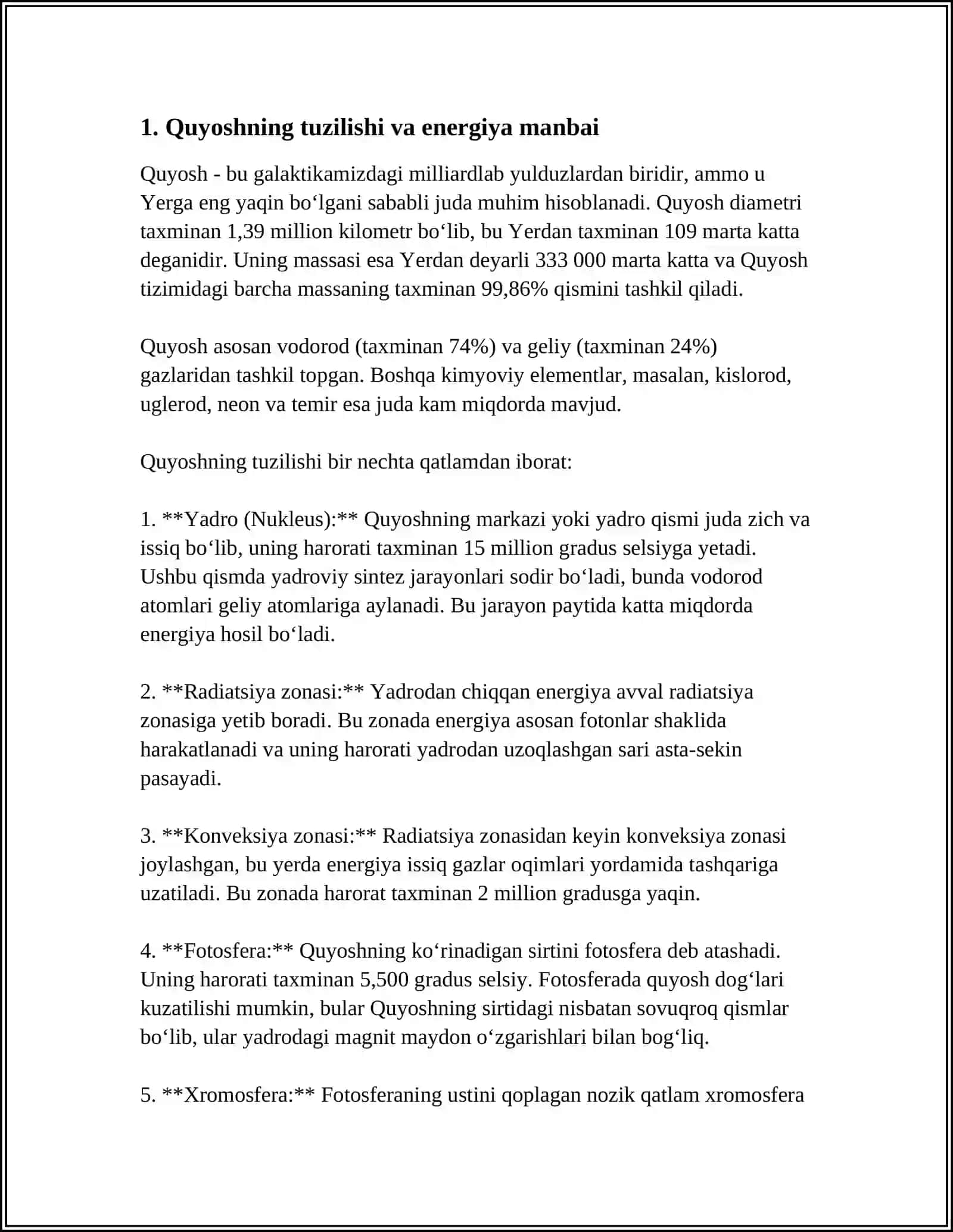 OLAM.QUYOSH SISTEMASI,SAYYORALAR,ASTEROITLAR,KOMETALAR 3