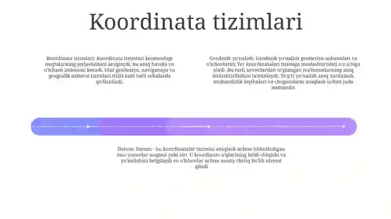 Geodezik Orentrlash 3