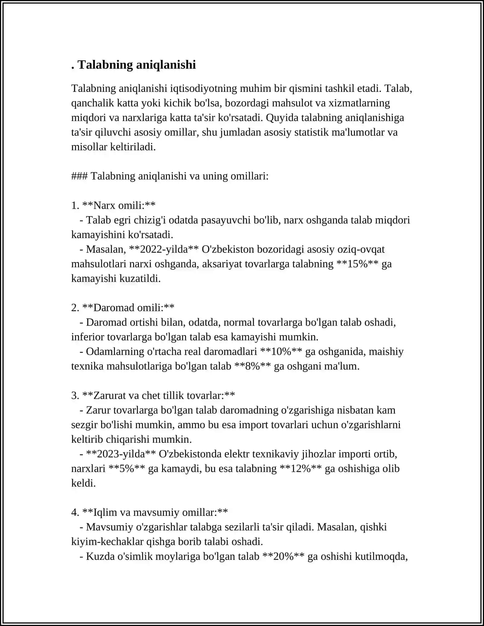 CAMBRDIGE MAKTABI A.MARSHALLNING TALAB VA TAKLIF NAZARIYALARI 3