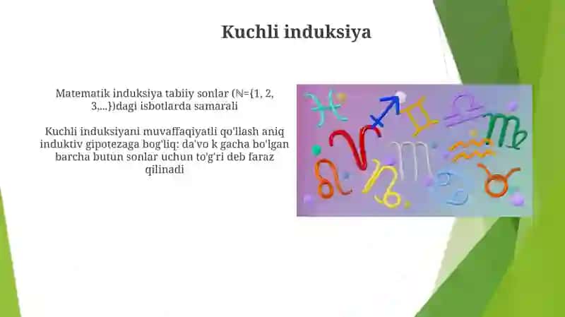 Matematikinduksiyausulini oʻrganish 3