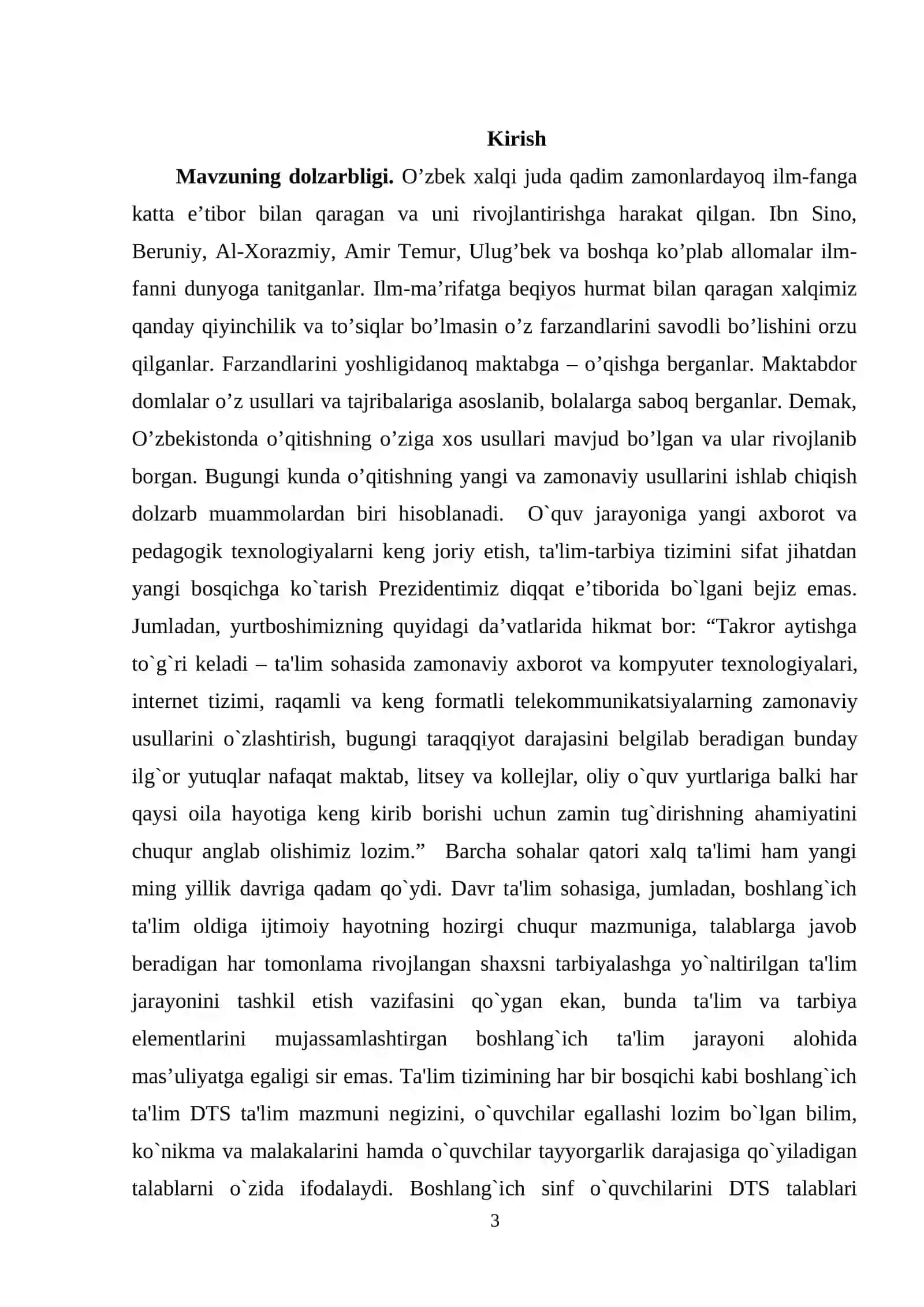 ALIFBE DAVRIDA YOZUV KO’NIKMALARINI SHAKLLANTIRISH 3