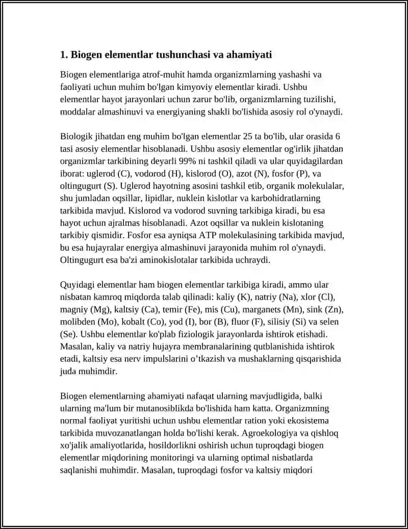 BIOGEN ELEMENTLAR 3