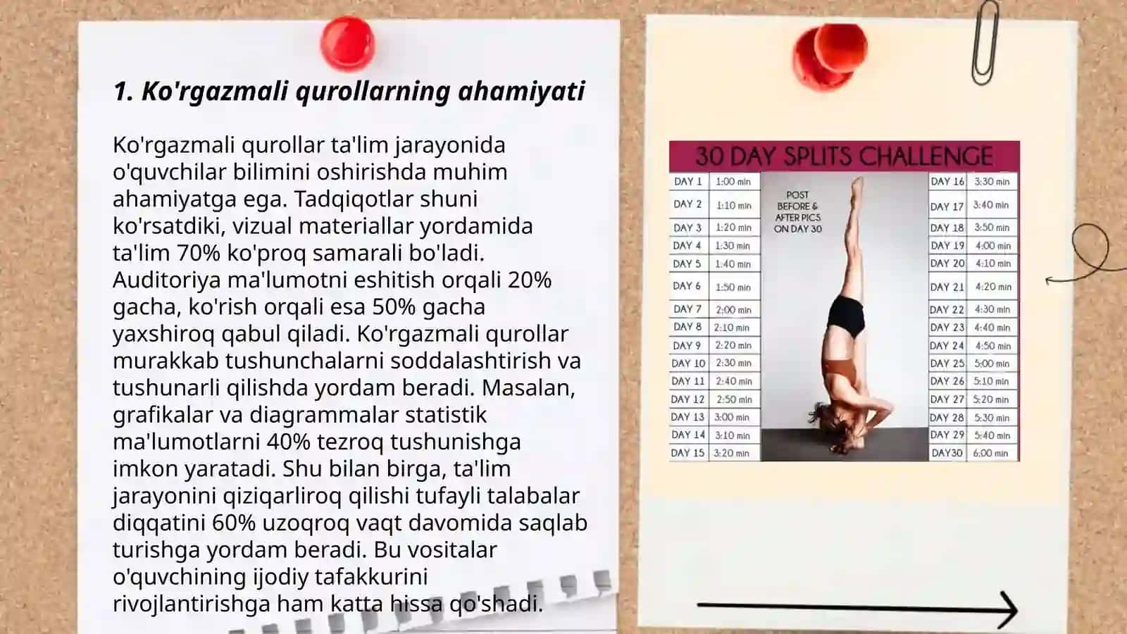 Ko'rgazmali qurollardan foydalanish 3