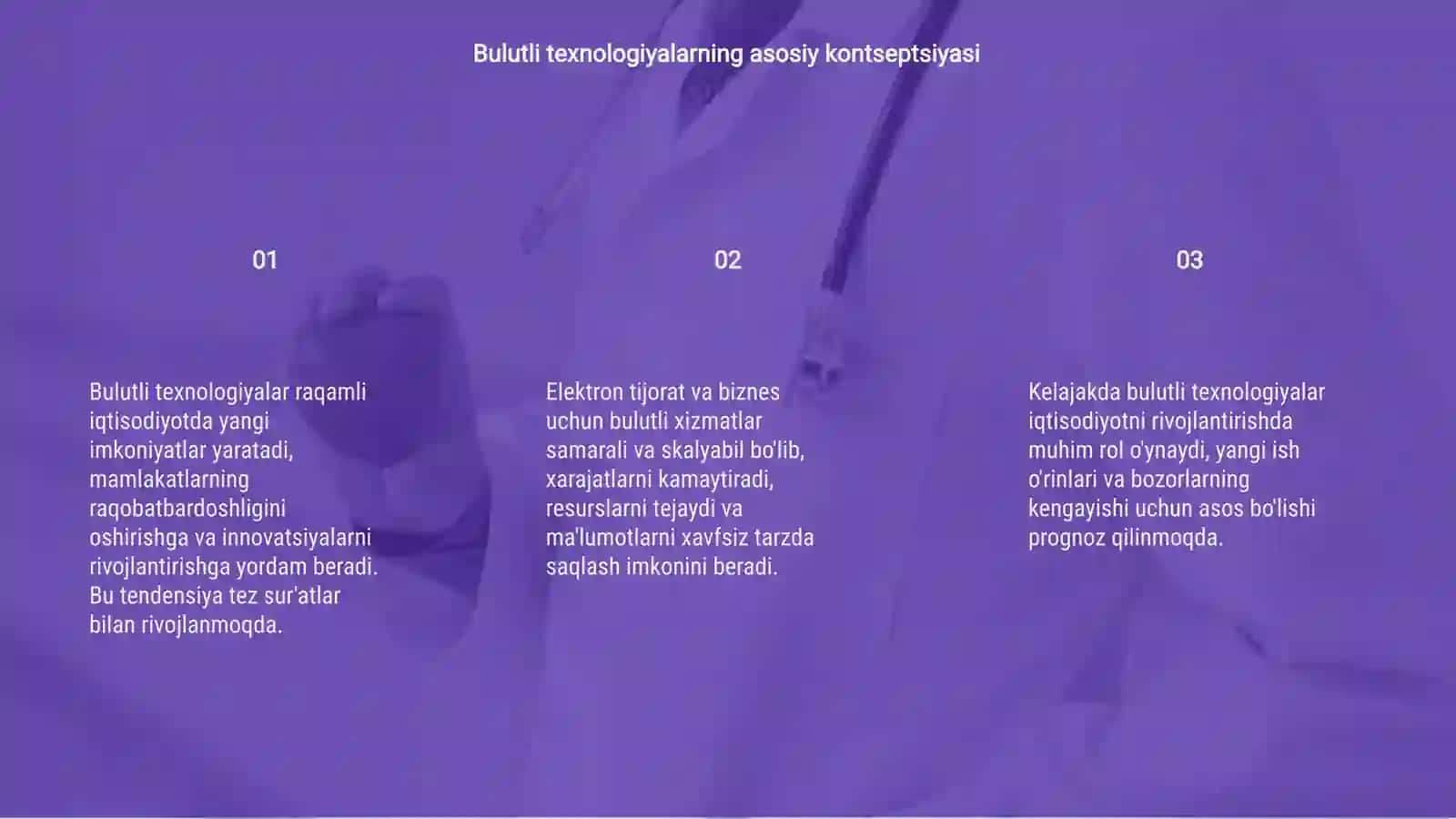 Elektron tijortda bulutli texnalogiylarni iqtisodiy istiqbollari 3