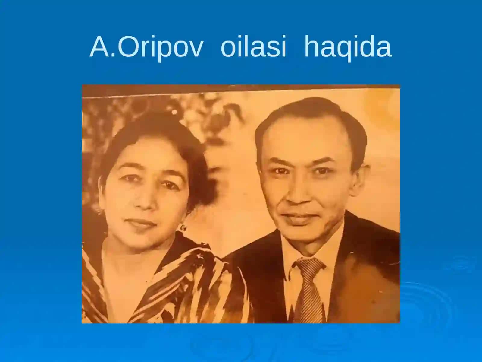 A.Oripov hayoti va ijodi 3