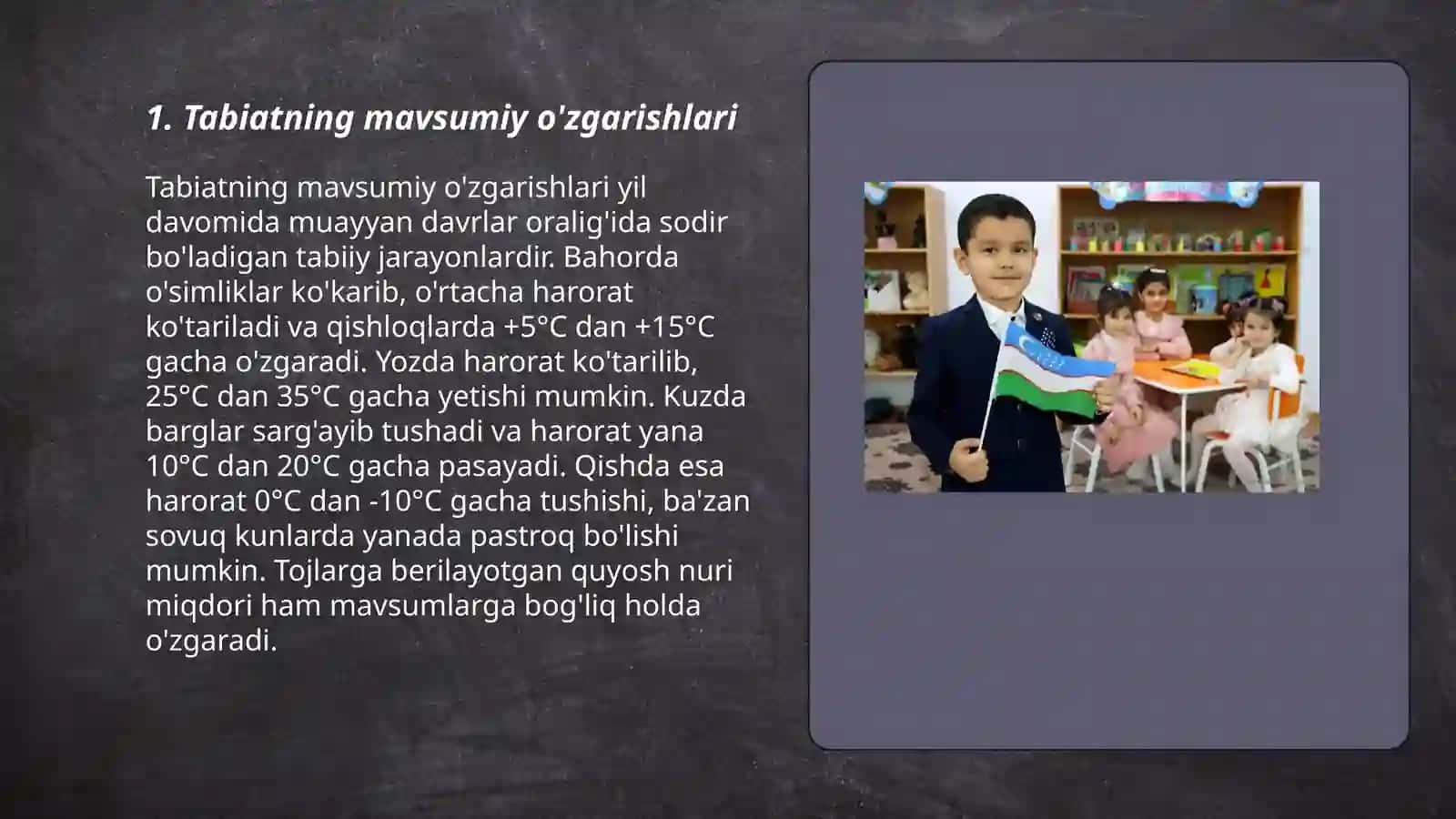 Maktabgacha yoshdagi bolalarni tabiat bilan tanishtirish bo'yicha davlat talablari 3