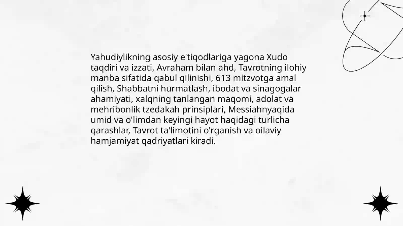Yahudiylik talimoti va muqaddas kitobi 3