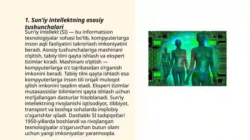 Sun’iy intellektning asosiy tushunchalari 3