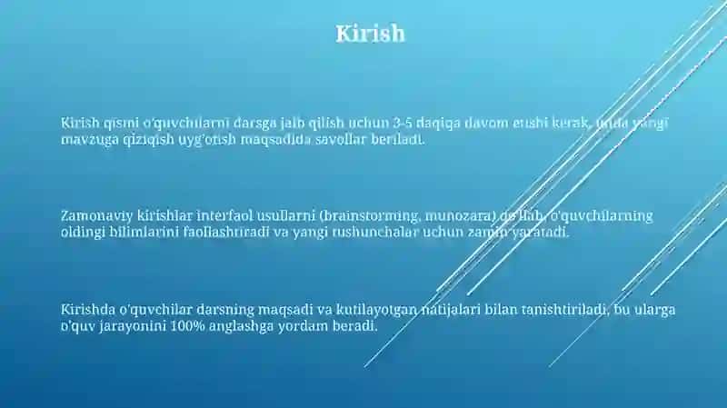 Umumiy orta talim maktablarida o'qitish jarayonlarini tashkil etishga doir zamonaviy yondashuvlar 3