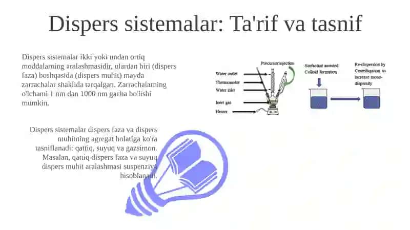 Dispers sistemalar va kolloid sistemalar barqarorligining asoslari 3