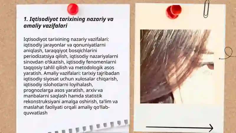 Iqtisodiyot tarixi fanning asosiy vazifalari 3