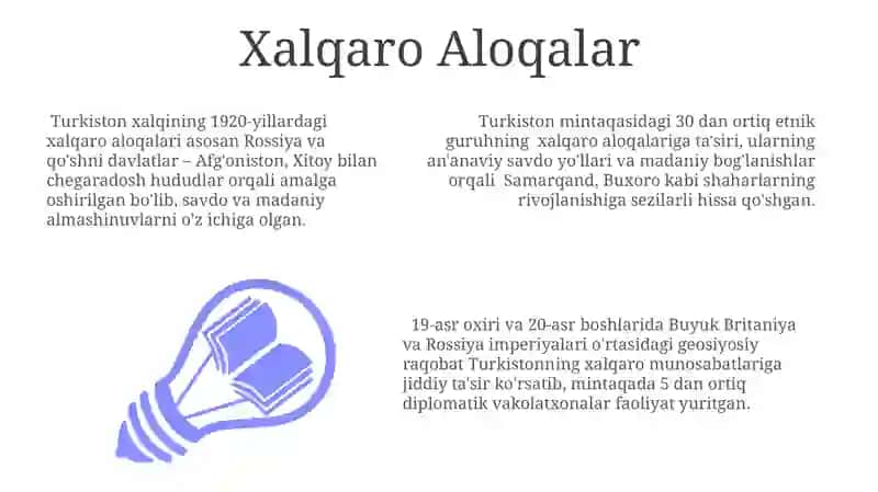 Turkiston Ma'rifatparvarlarining O'rnida: Tarixiy Kontekst 3