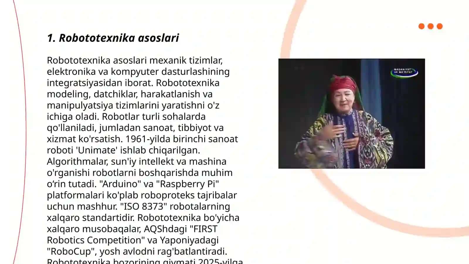 Robototexnika kursi 3