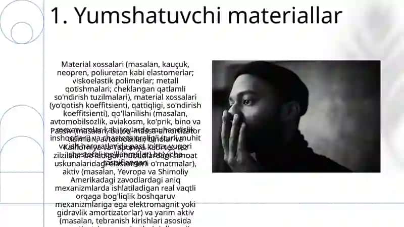 Tebratsiya izolyatsiya tizimlarining klassifikatsiyasi 3