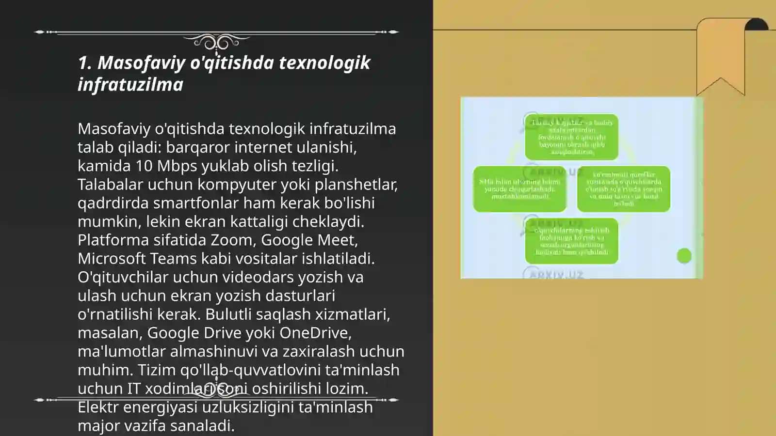 Masofaviy o'qitishning tamoyillari 3