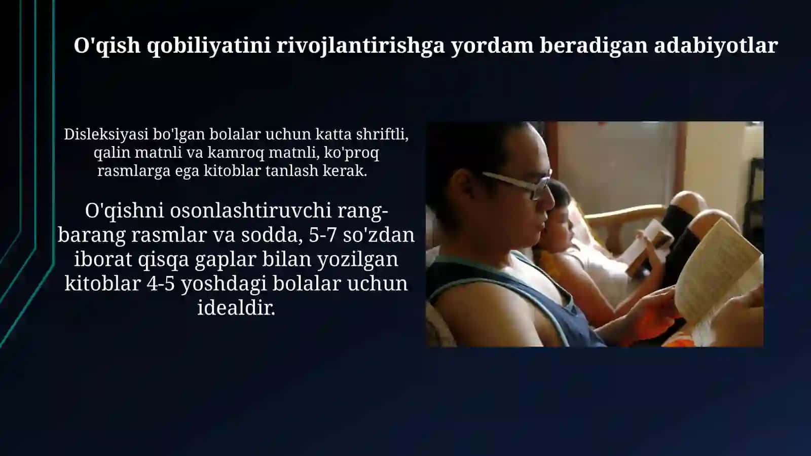 O'qish qobiliyatini rivojlantirishga yordam beradigan adabiyotlar 3