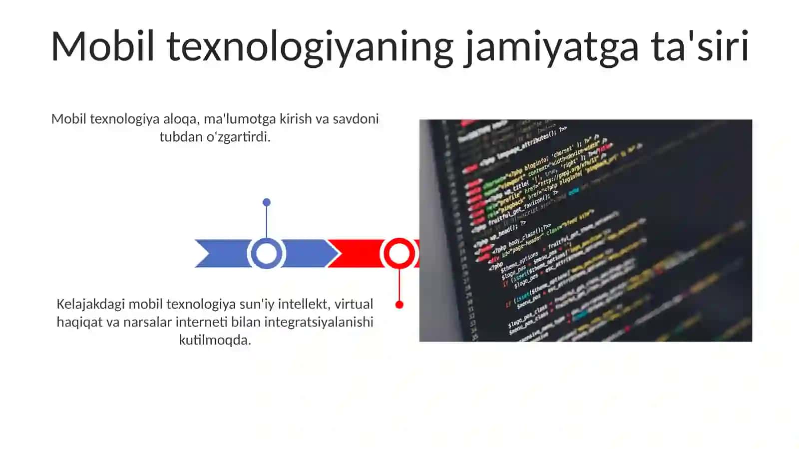 Mobil texnologiyalar tarixi va kelajagi 3