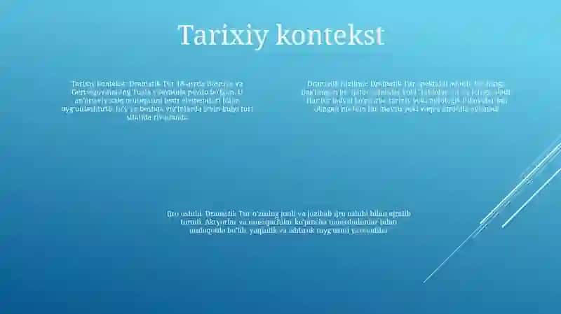 Dramatik Tur 3