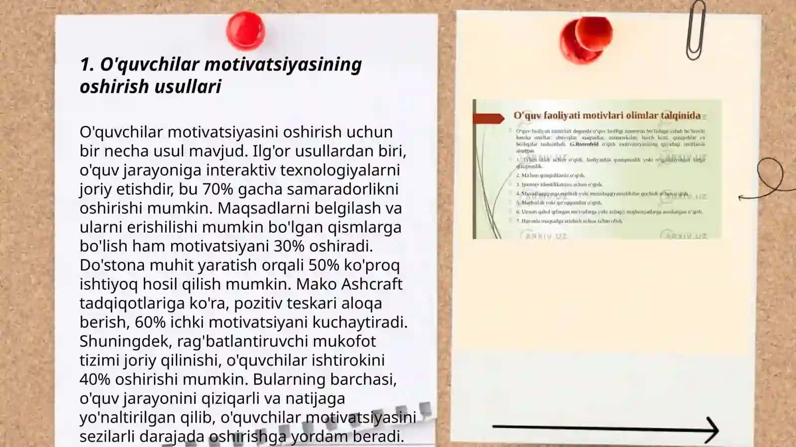 Taʼlim jarayonida oʻquv motivatsiyasi va uni boshqarish muammosi 3