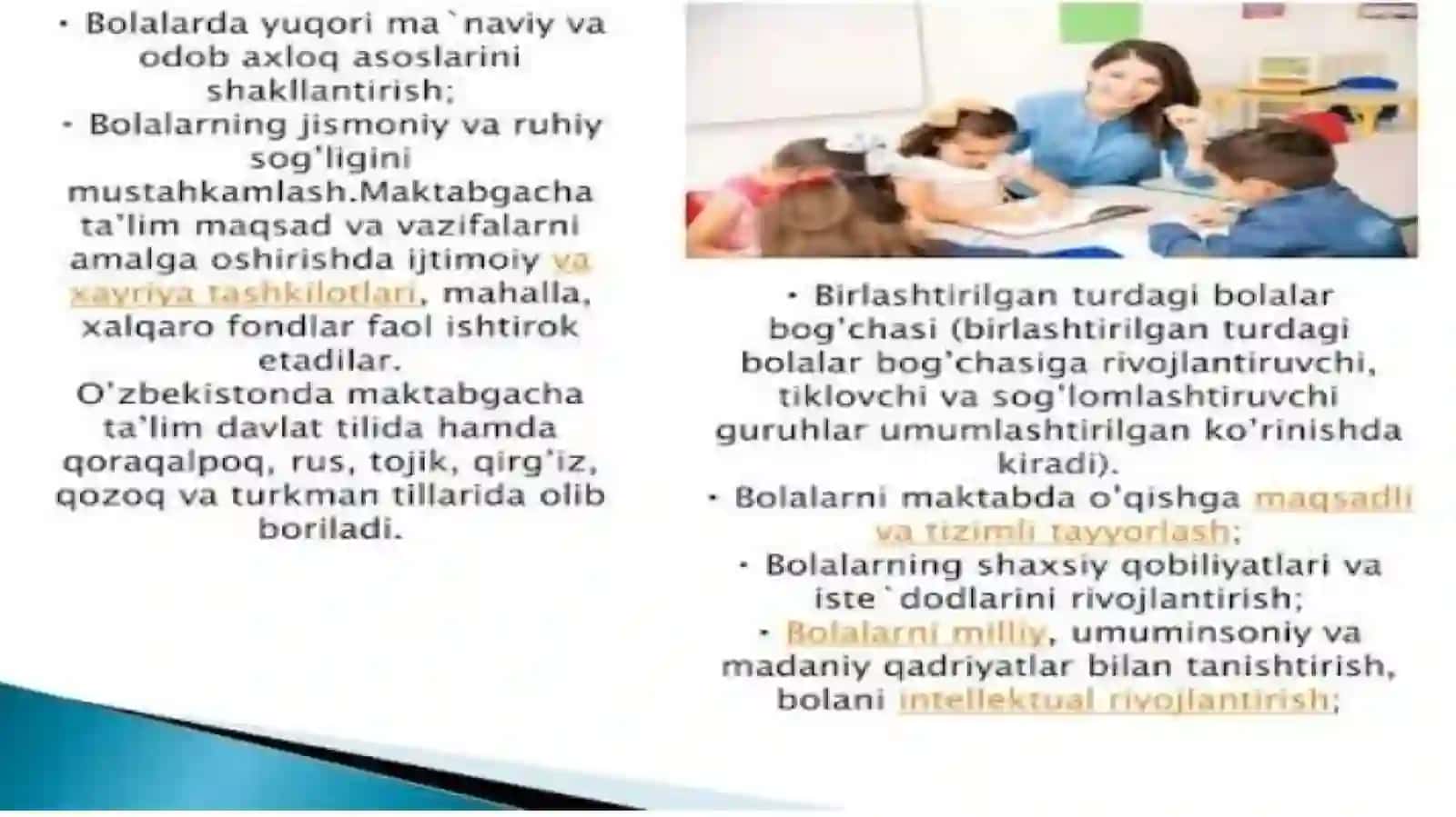 Maktabgacha ta’lim tashkilotlarida rivojlanish muhiti va rivojlanish markazlarining predmetli rivojlanish muhitini qurish 3
