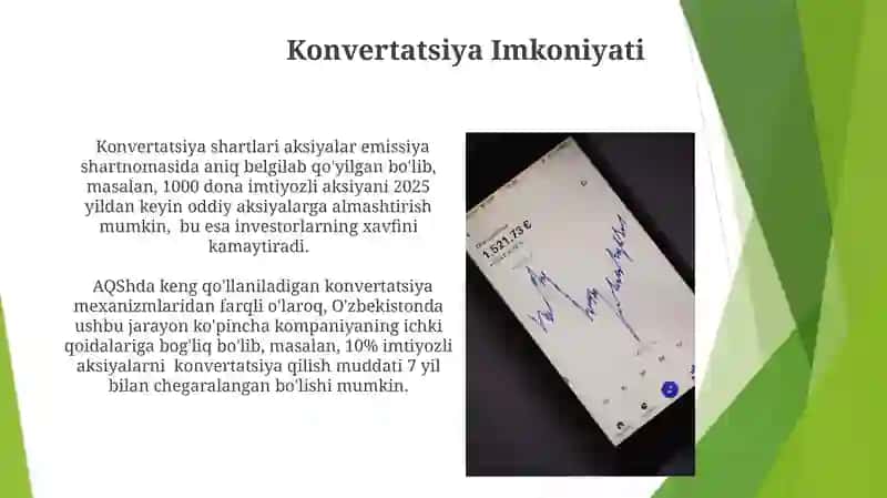 Imtiyozli Aktsiyalar Xususiyatlari 3