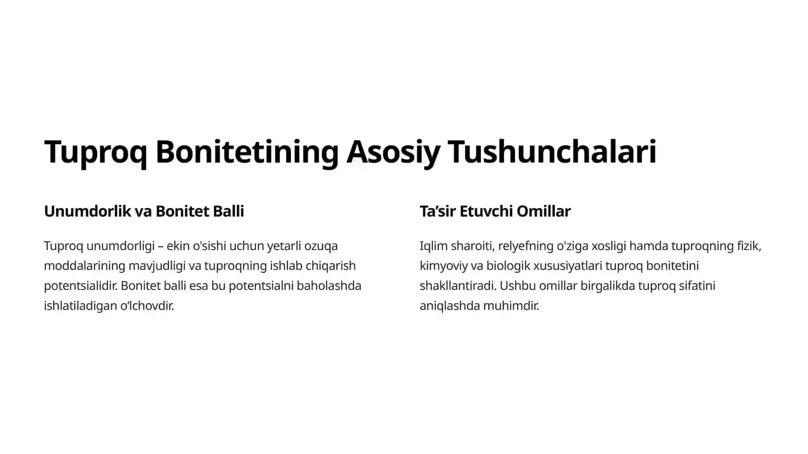 Tuproq Bontirovkasiga Kirish 3