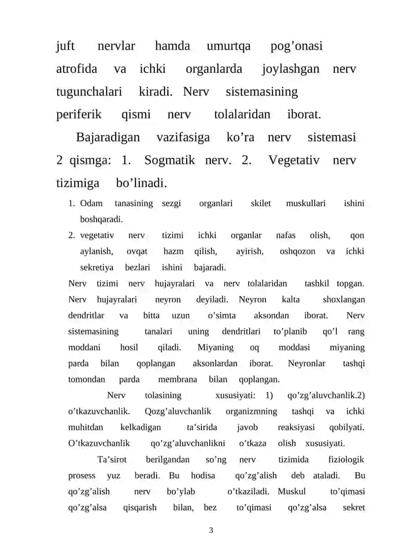 Oliy nerv faoliyati xaqida I.P. Pavlovning ta`limoti 3